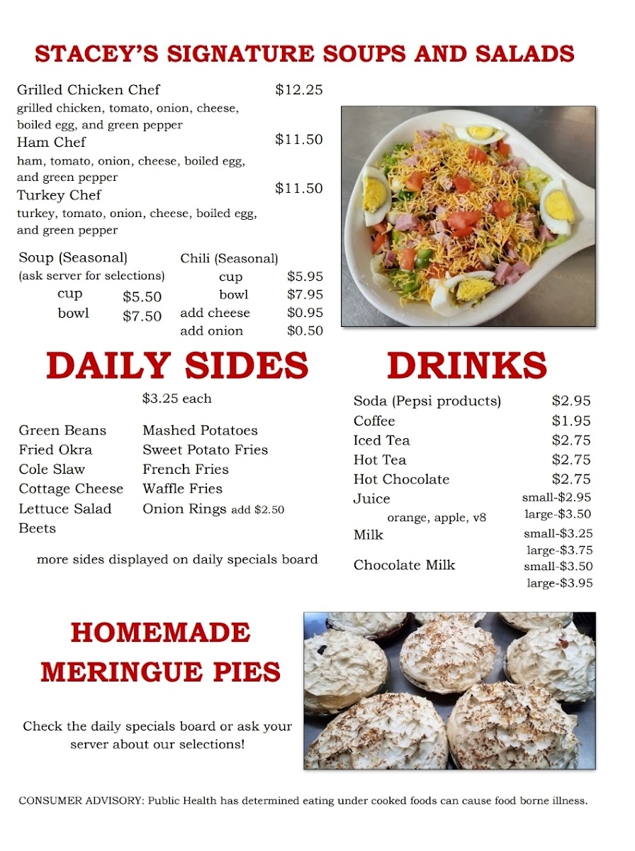 Menu Stacey's Place-2