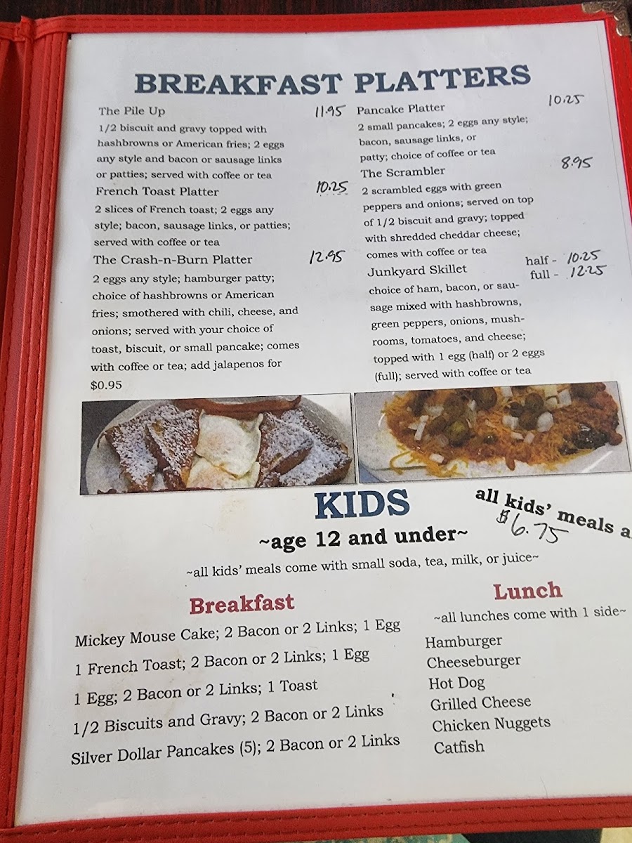 Menu Stacey's Place-7